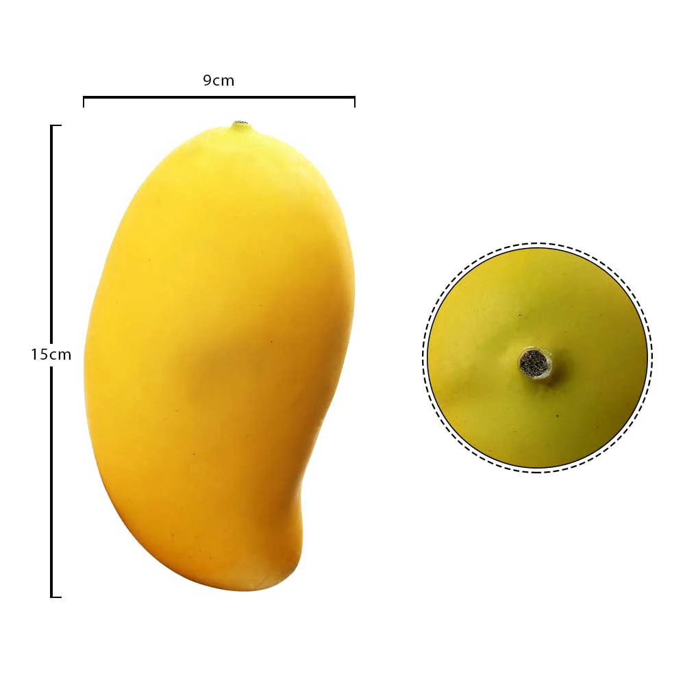 Single Piece Artificial Decorative Mango Fruit - Image 5