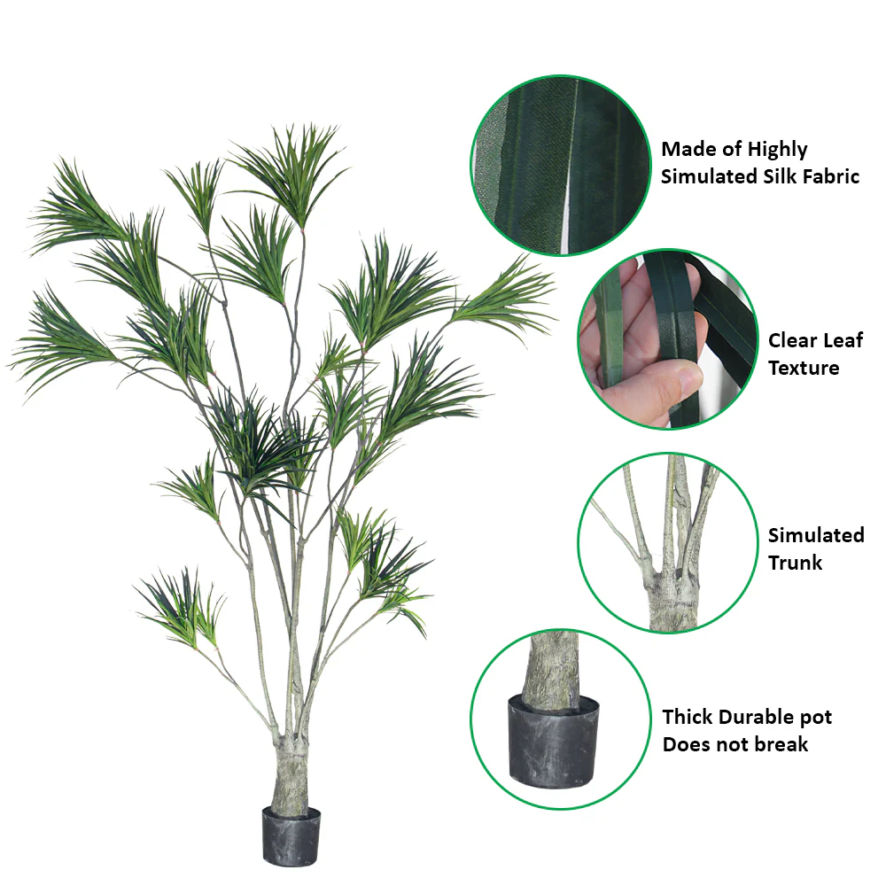 Artificial Dracaena Marginata 3m Tall - Image 6