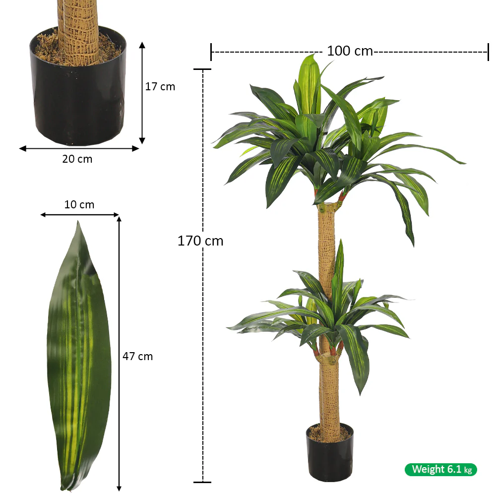 Artificial Dracaena Plant - Image 8