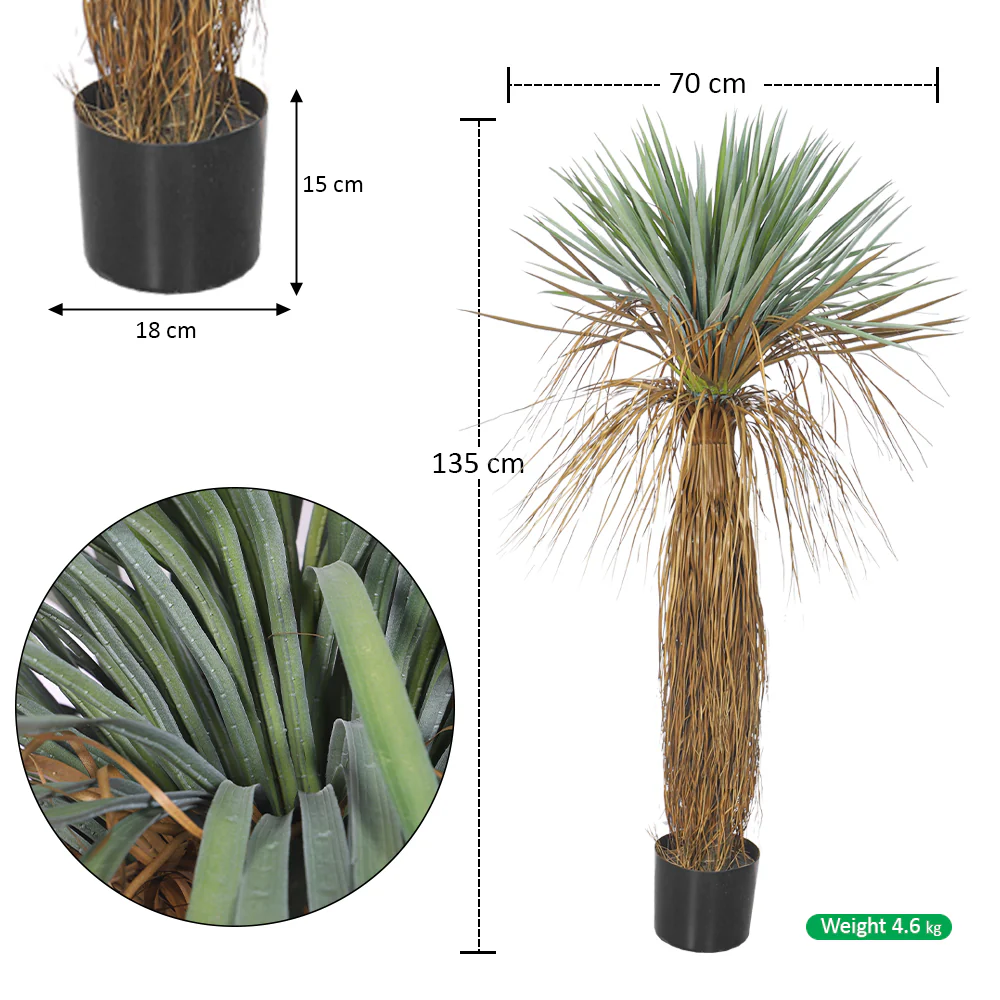 Artificial Yucca Rostrata Plant - Image 2