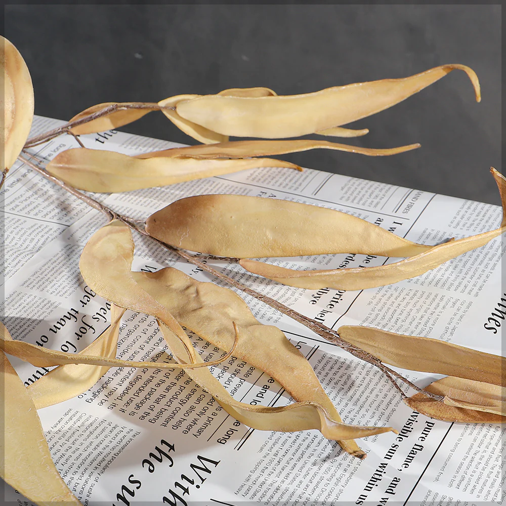 Artificial Dried Look Eucalyptus Leaves(without vase) - Image 3