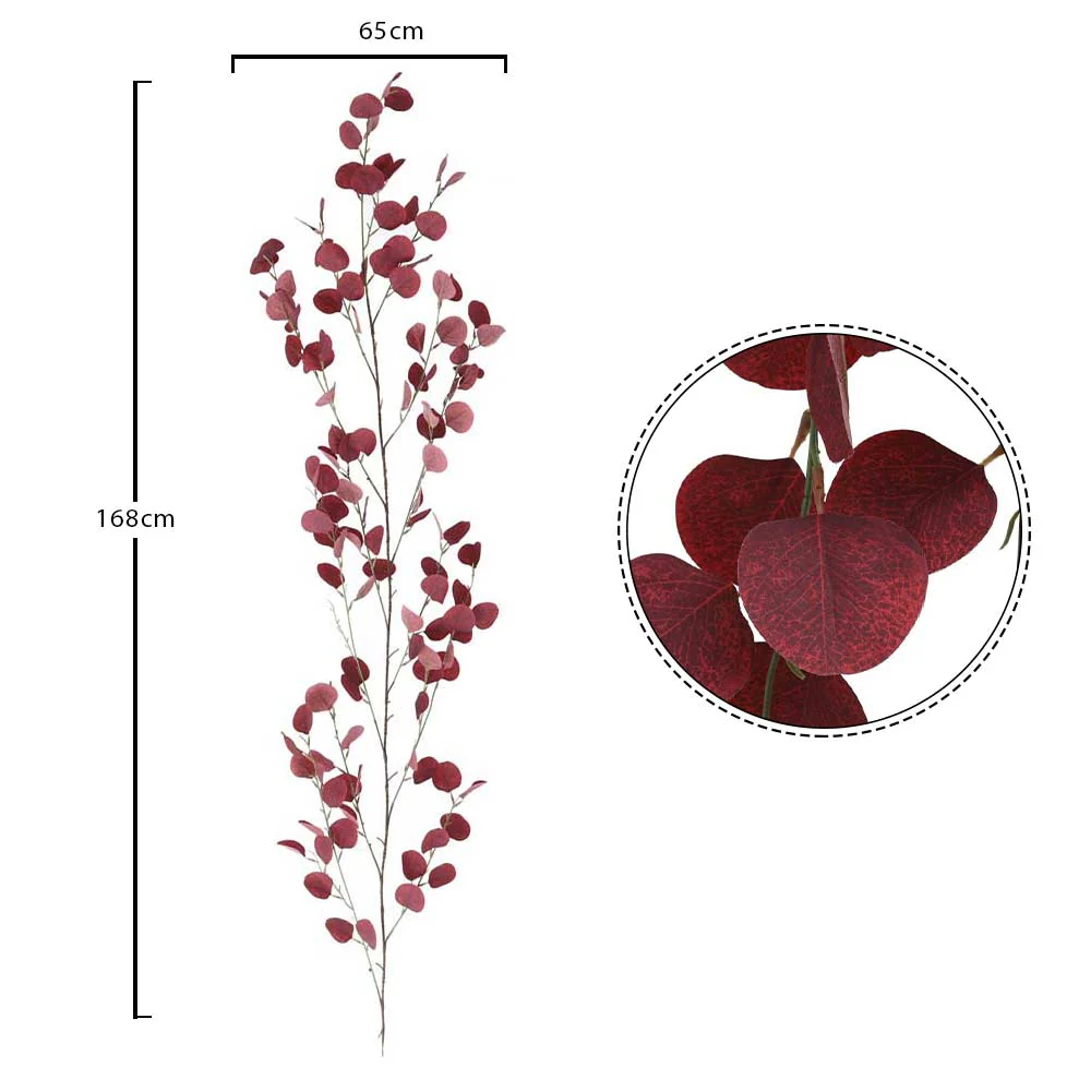 Artificial Eucalyptus Single Garland Leaves - Image 2