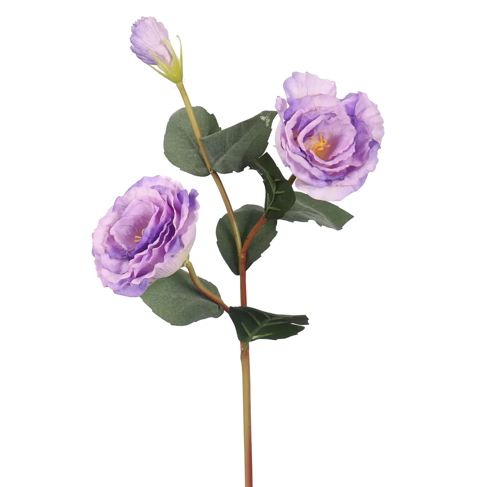 Artificial Eustoma Grandiflorum Single Stem Flower(without vase) - Image 19