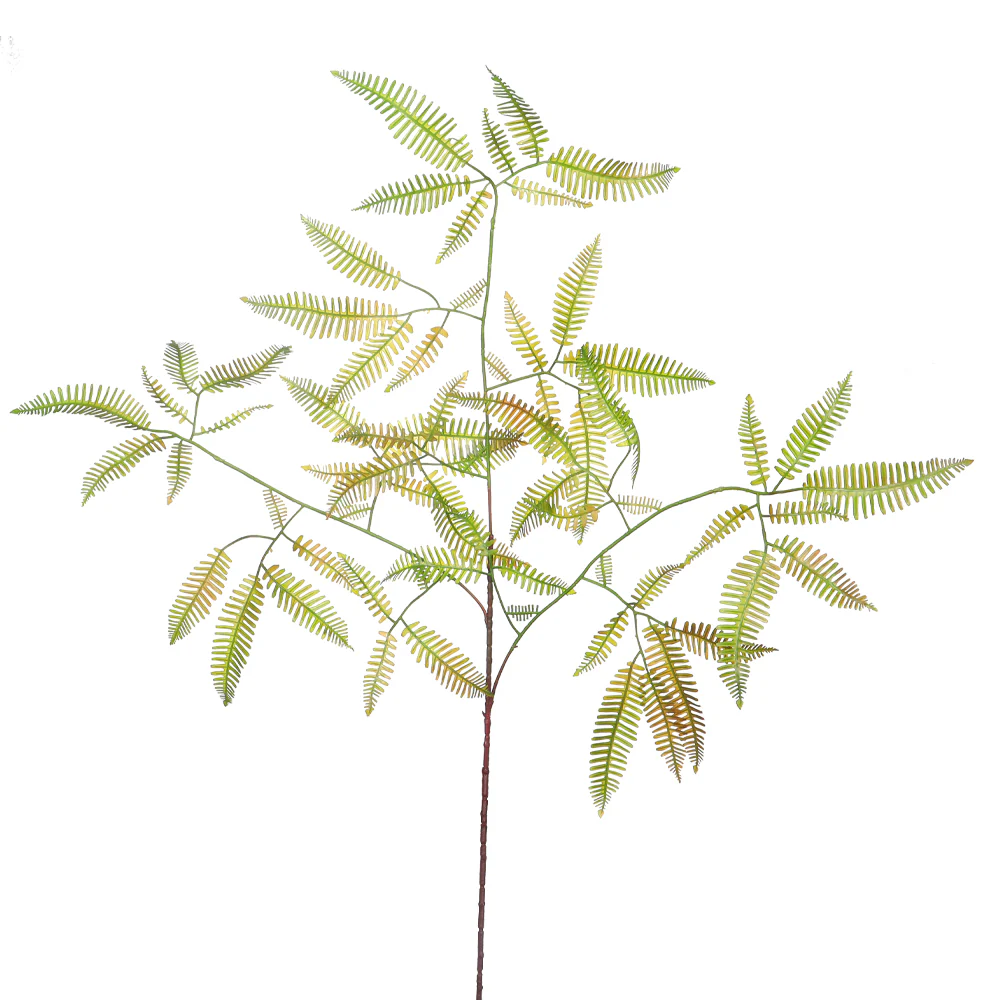 Single Stem Artificial False Staghorn Fern Leaves(without vase) - Image 4