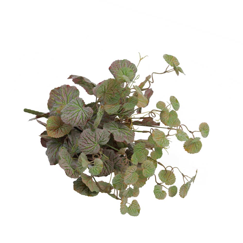 Artificial Faux Geraniums Leaf Bunch(without vase) - Image 3