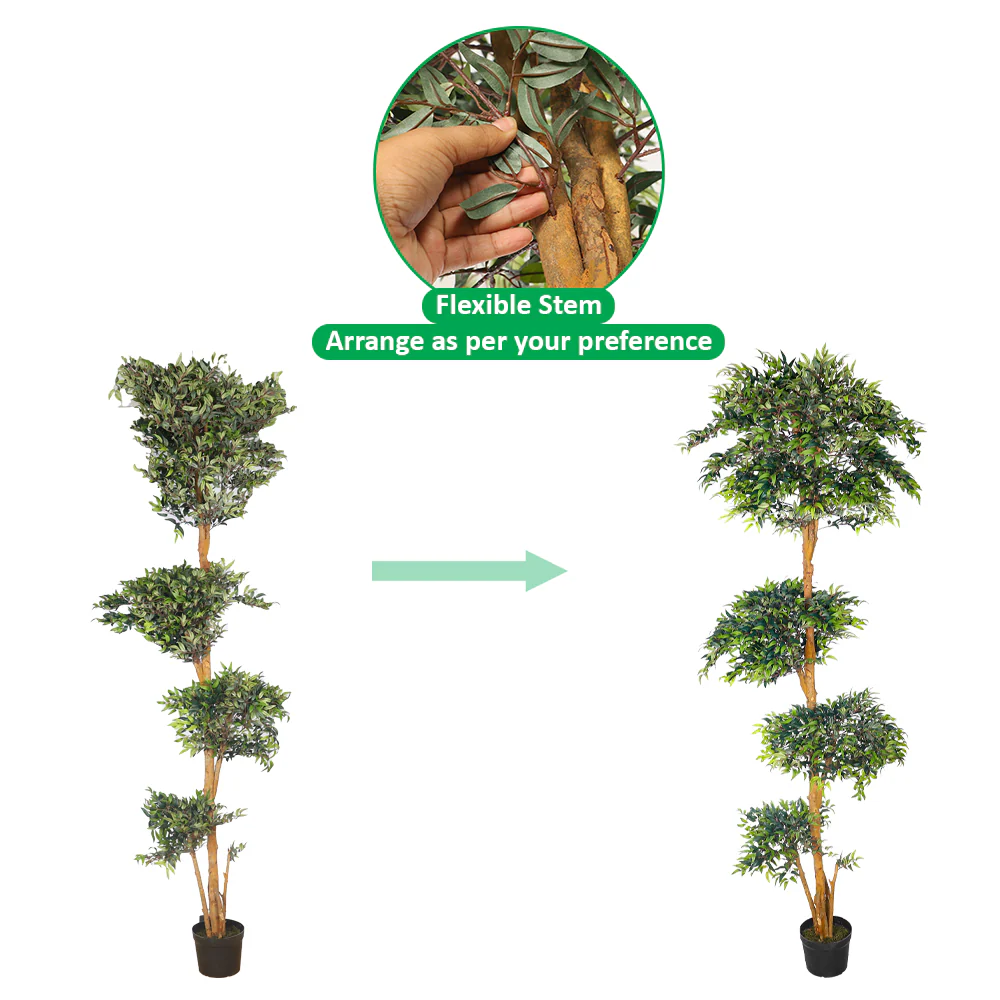 Artificial Ficus Plant 260cm Tall - Image 3