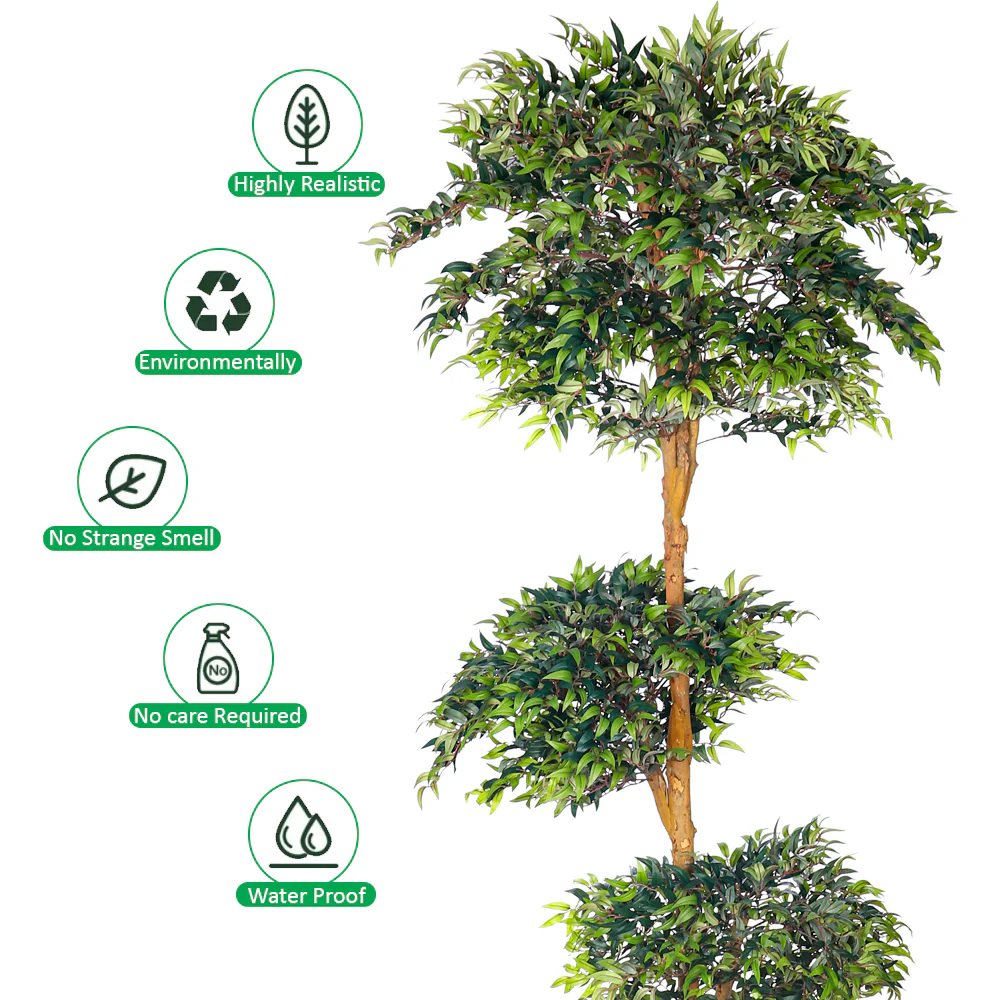 Artificial Ficus Plant 260cm Tall - Image 4