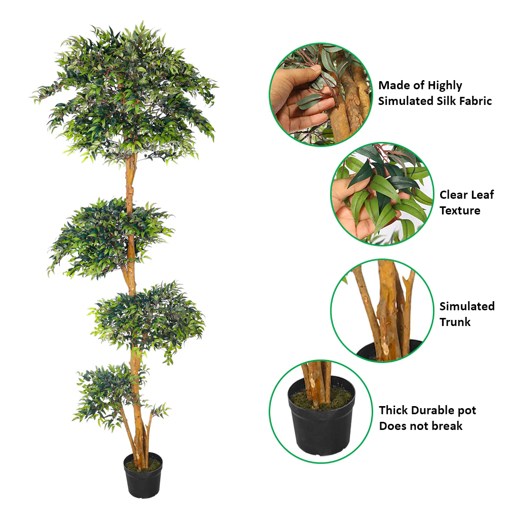 Artificial Ficus Plant 260cm Tall - Image 5