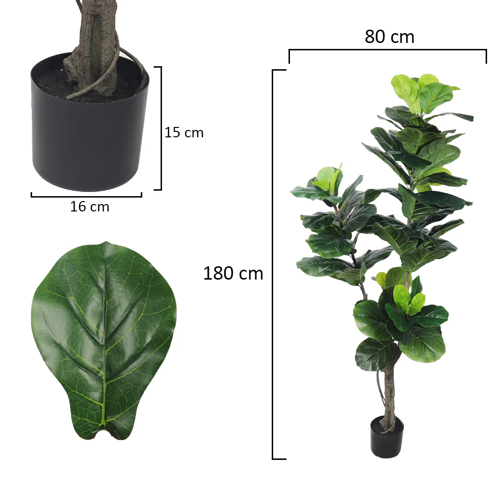 Artificial Fiddle Leaf Plant - Image 2