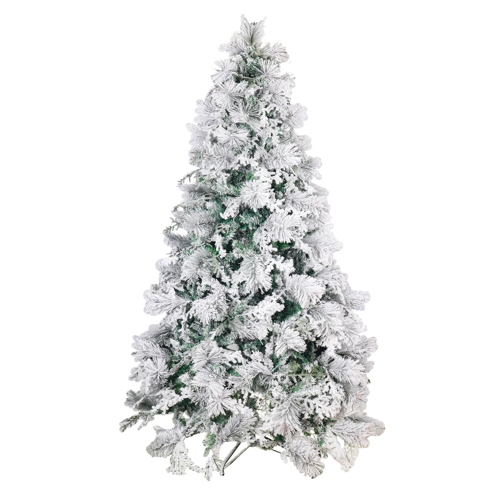 1 Piece Artificial Flocked Pine Christmas Tree  ( Chirstmas Tree only, Ornaments not Included) - Image 10