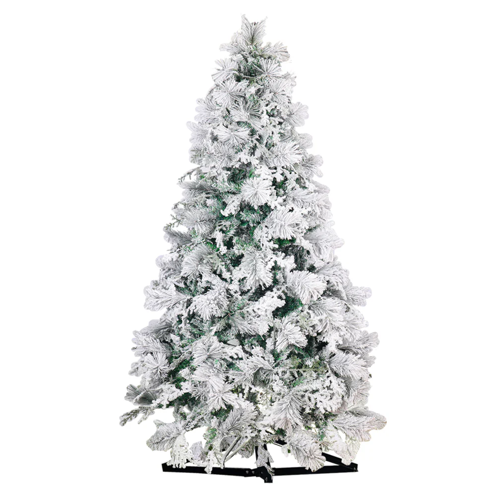 1 Piece Artificial Flocked Pine Christmas Tree  ( Chirstmas Tree only, Ornaments not Included) - Image 15