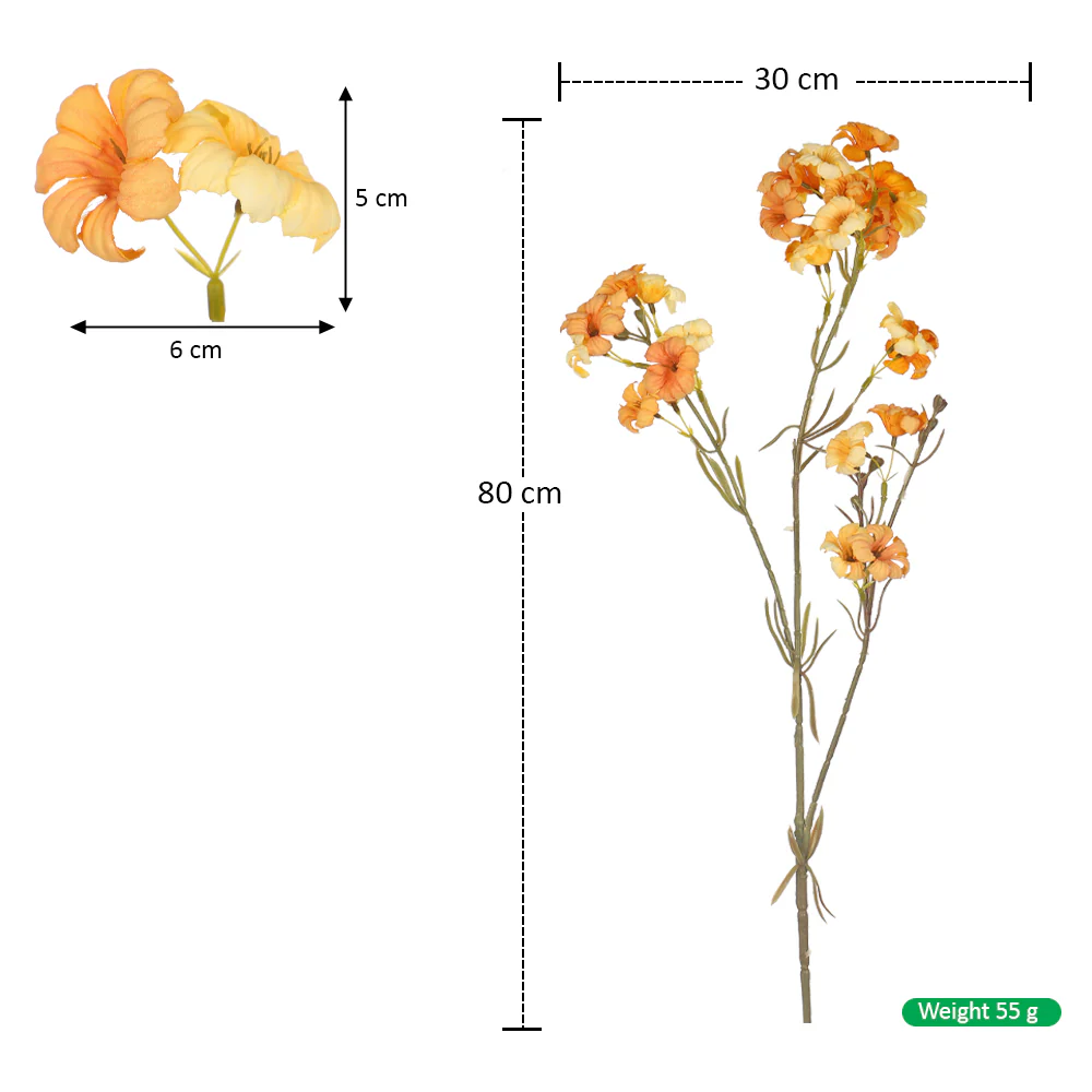 Artificial Flower Blossom Single Stem(without vase) - Image 10
