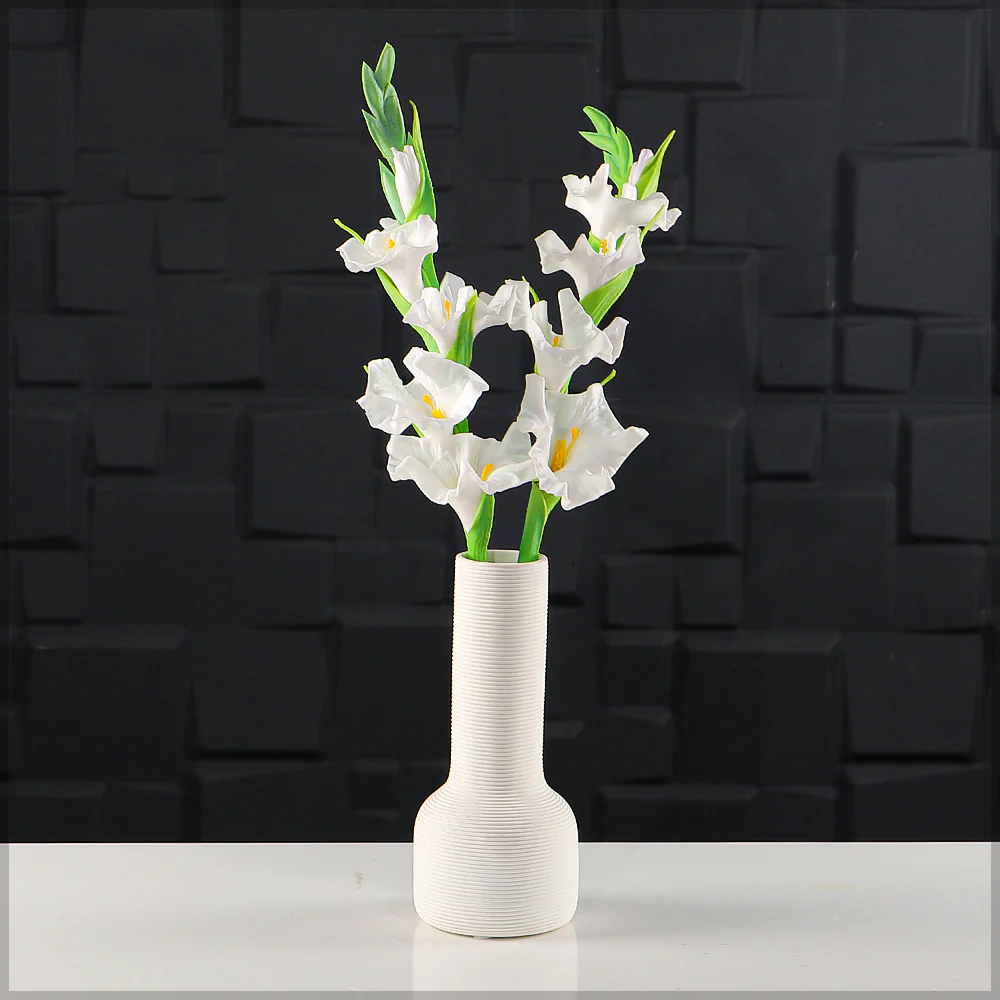 Single Stem Artificial Gladiolus Flower Bulbs (without vase) - Image 9