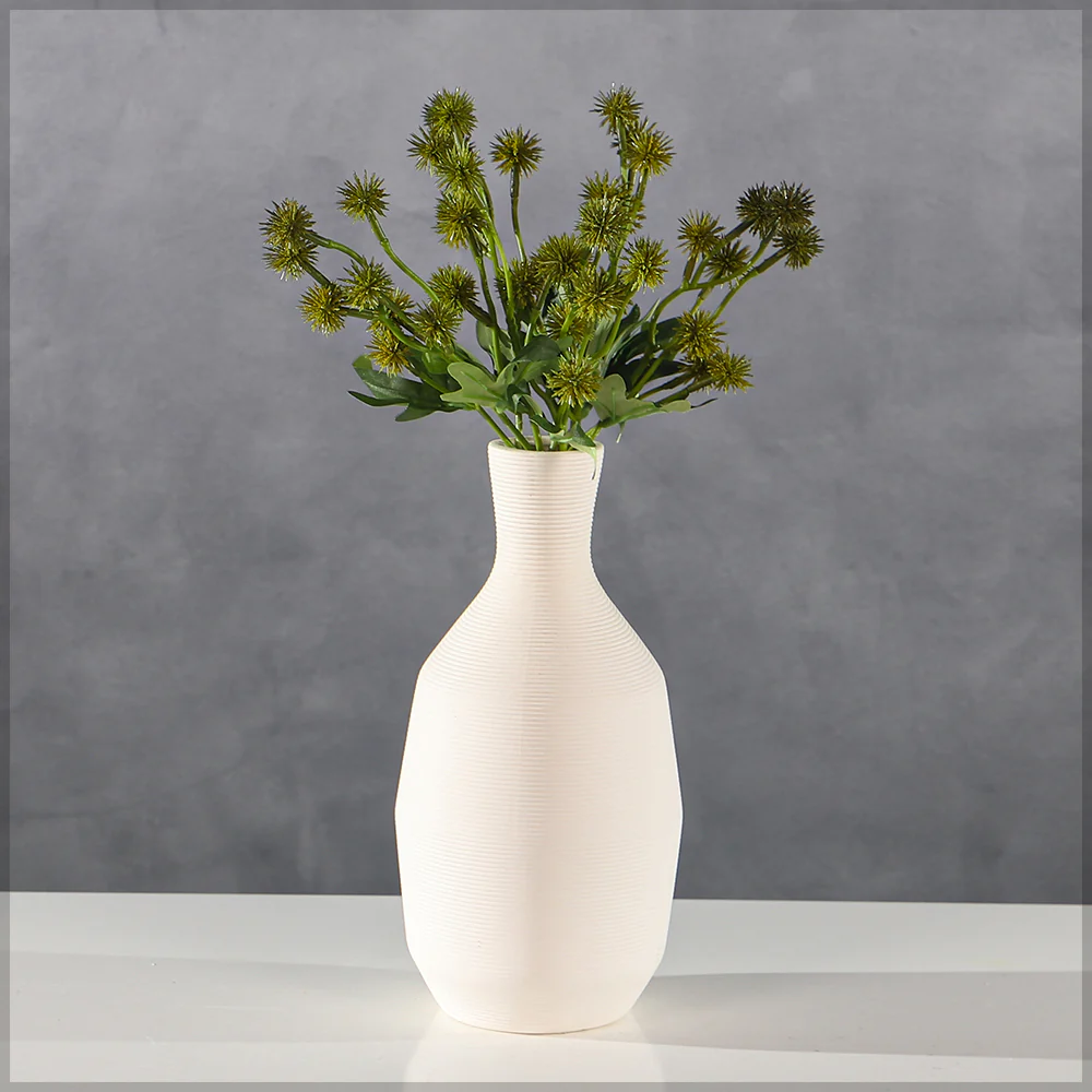 Artificial Globe Thistle Flower Grass Stem - Image 8