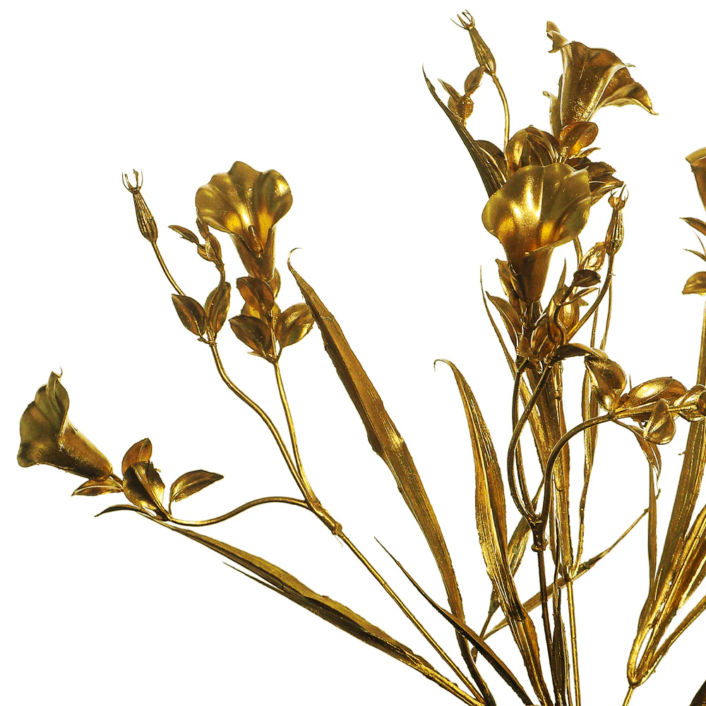 Artificial Golden Calla Bunch(Without Vase) - Image 3