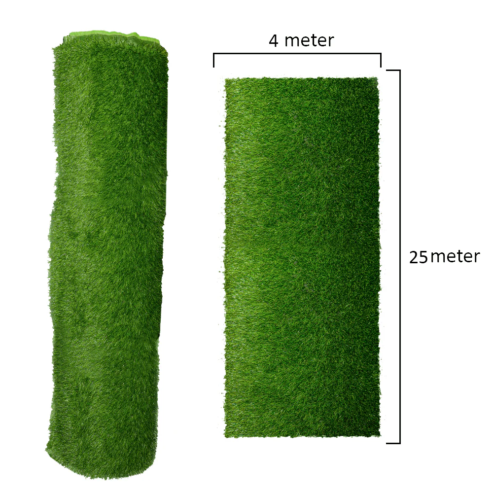Artificial Grass Carpet with 4m Width (400cm x 100cm) - Image 3