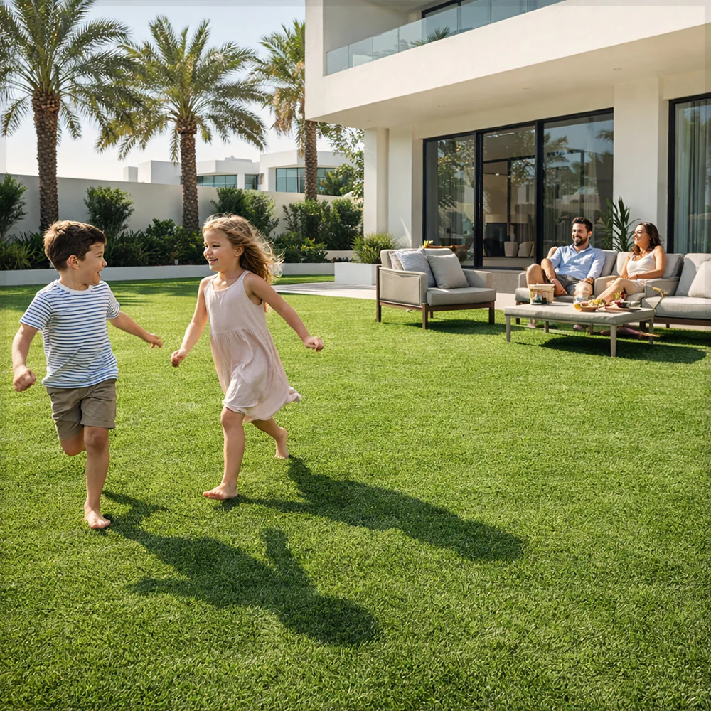 Artificial Grass Carpet with 4m Width (400cm x 100cm) - Image 6