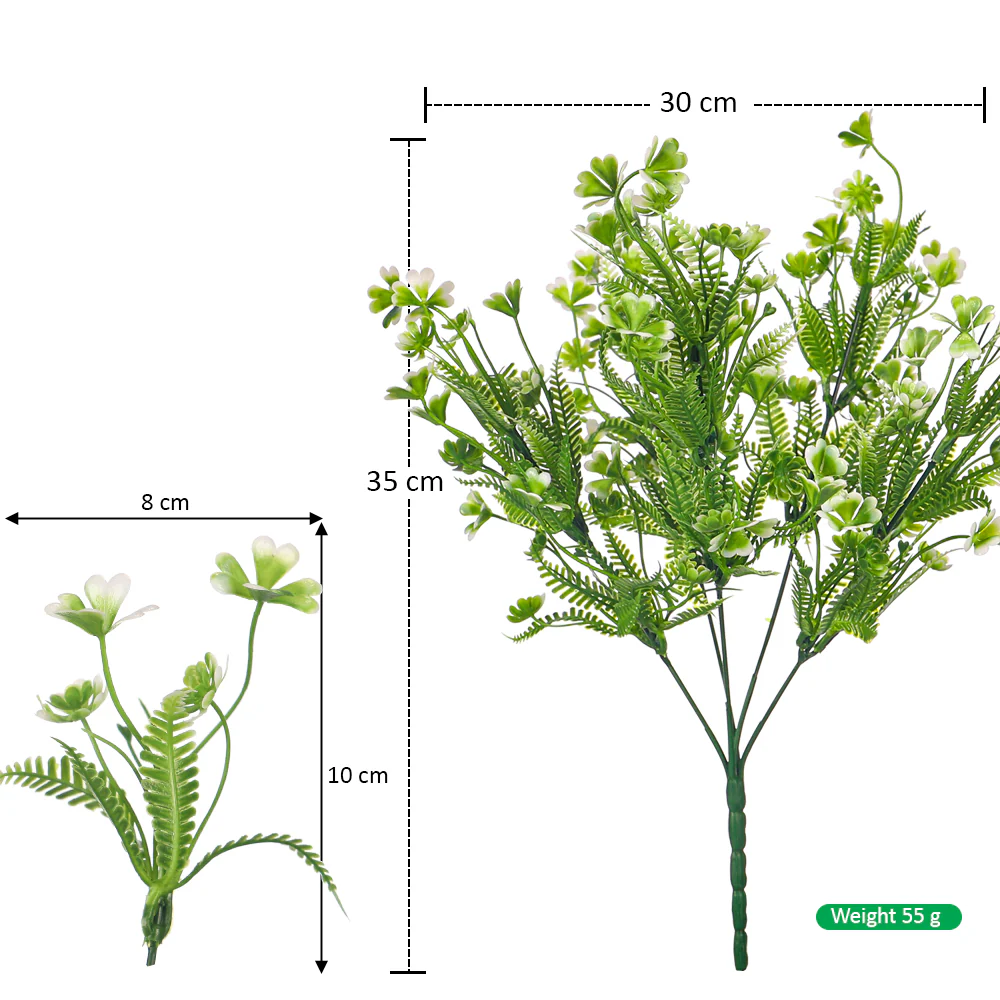 Artificial Grass Water Single Bunch(without vase) - Image 6