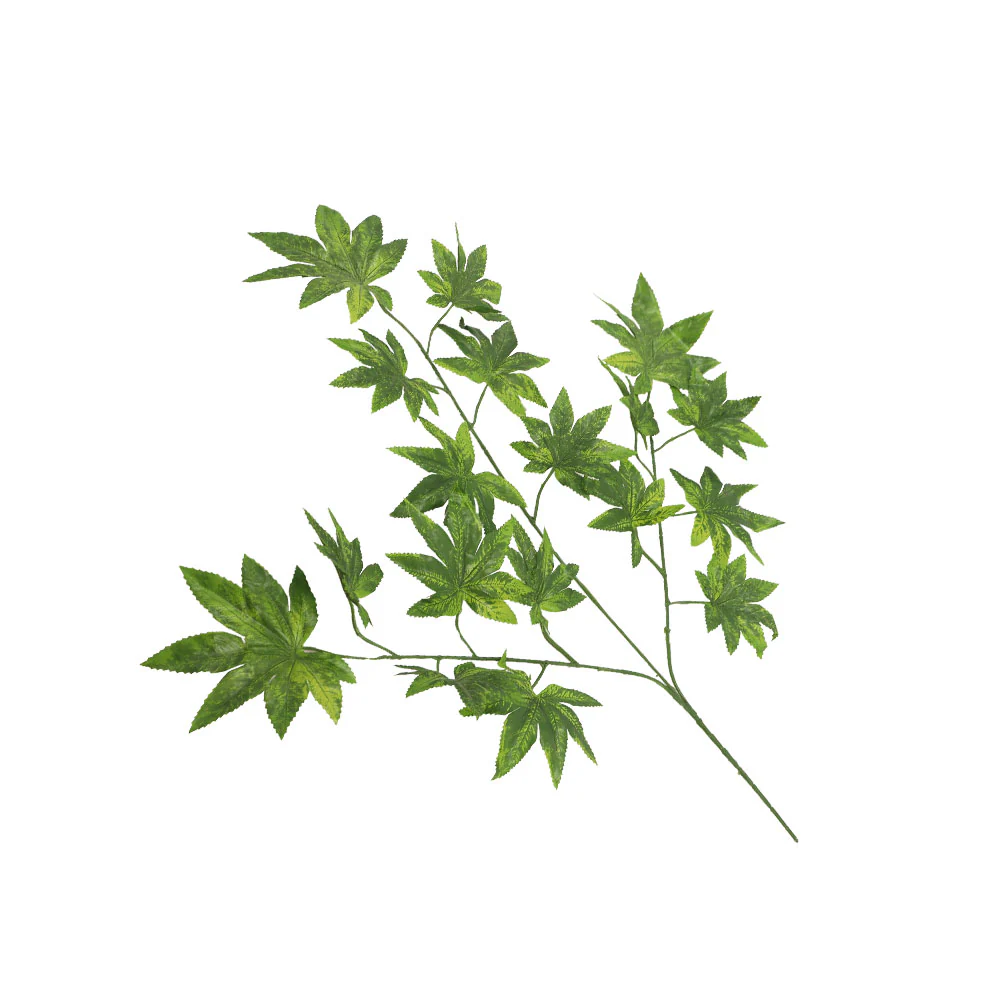 Artificial Green Canada Leaf - Image 3