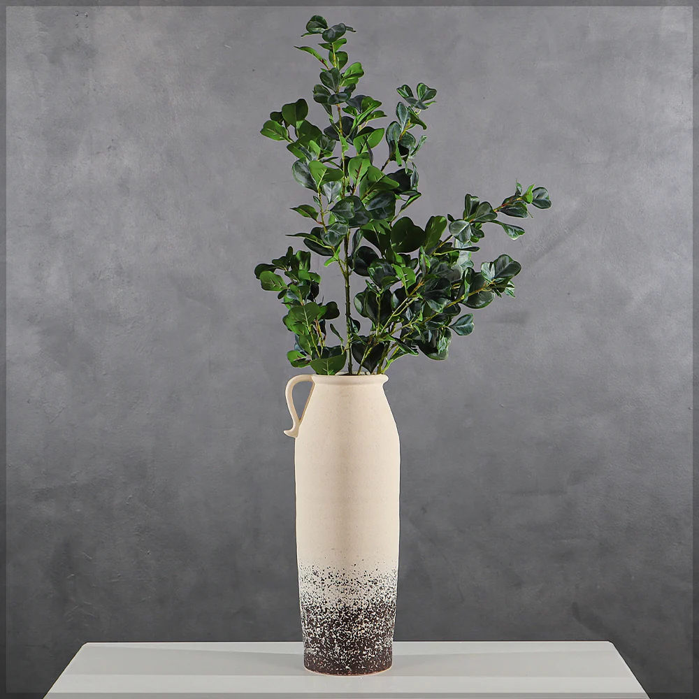 Artificial Green Eucalyptus Single Stems Leaves(without vase) - Image 5