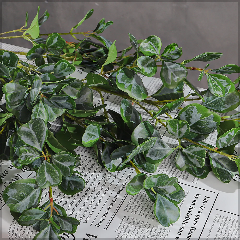 Artificial Green Eucalyptus Single Stems Leaves(without vase) - Image 7