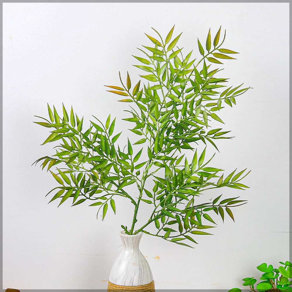 Artificial Green Foliage Stem