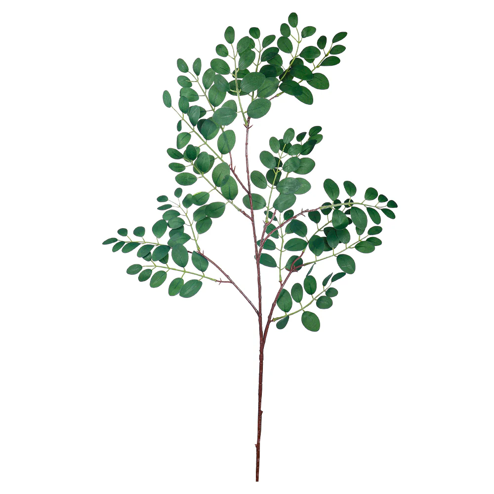 Artificial Green Leaf Branch - Image 4