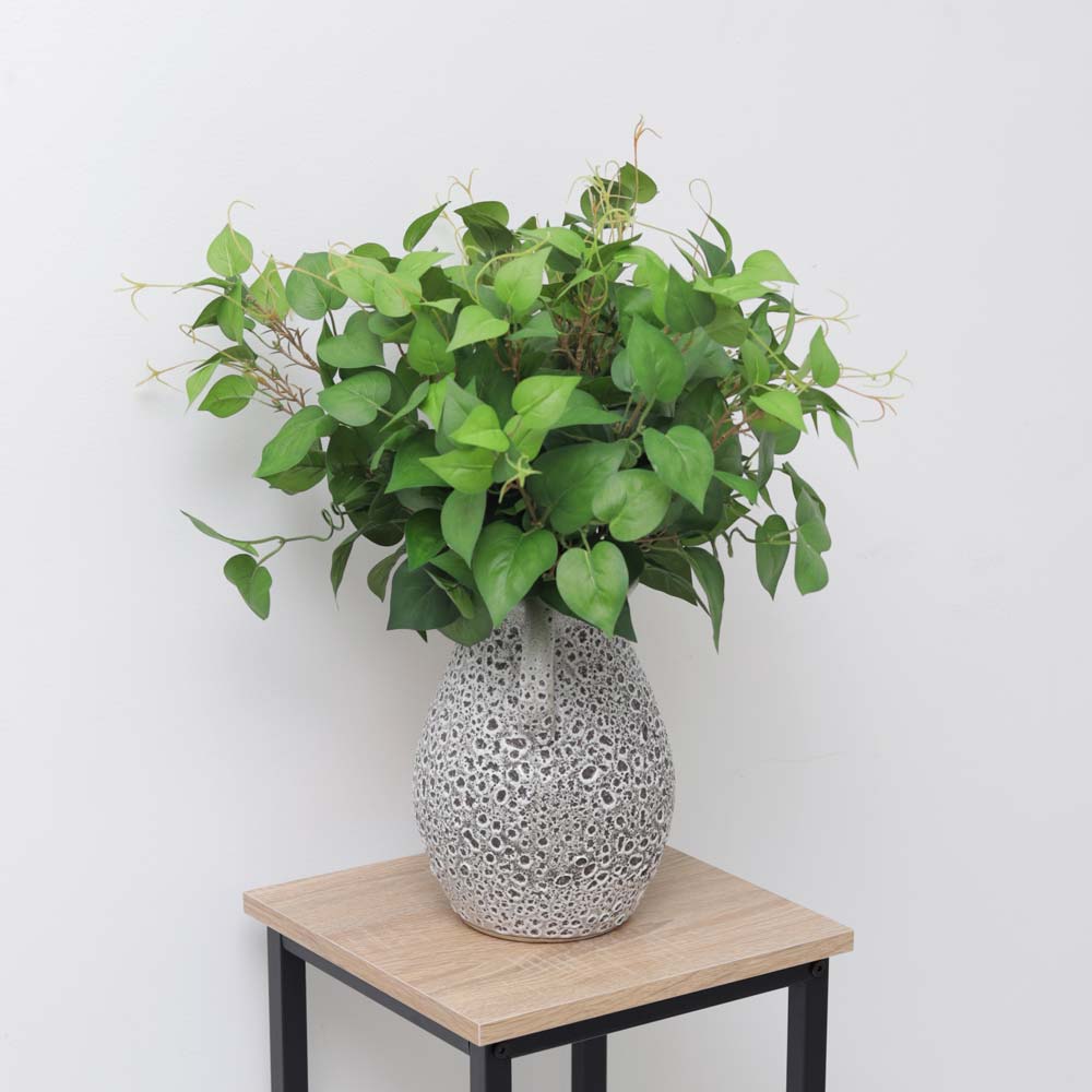 Artificial Green Philo Single Bush(without vase)