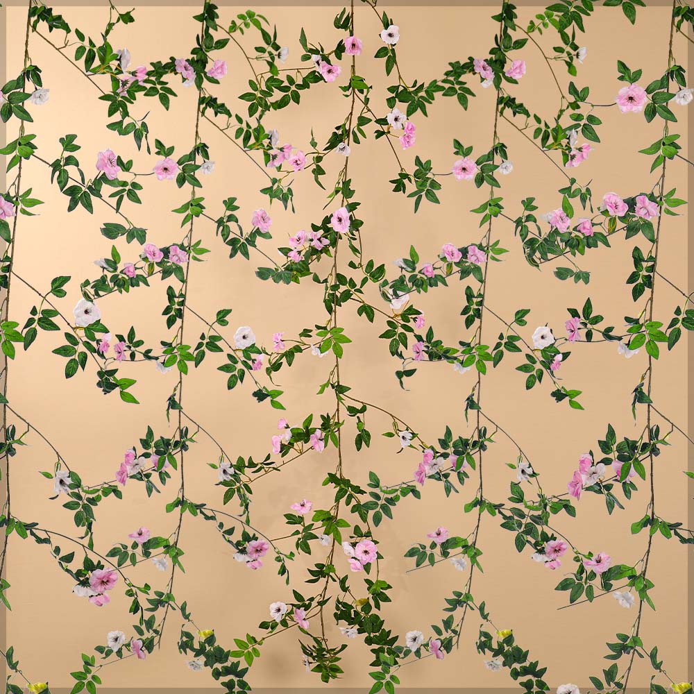 Single Vine Artificial Hanging Cherry Flowers - Image 16