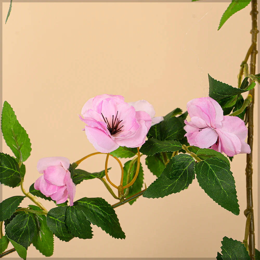 Single Vine Artificial Hanging Cherry Flowers - Image 18