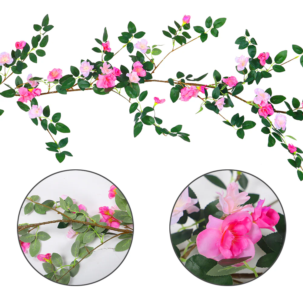 Artificial Hanging Cherry Single Vine - Image 7