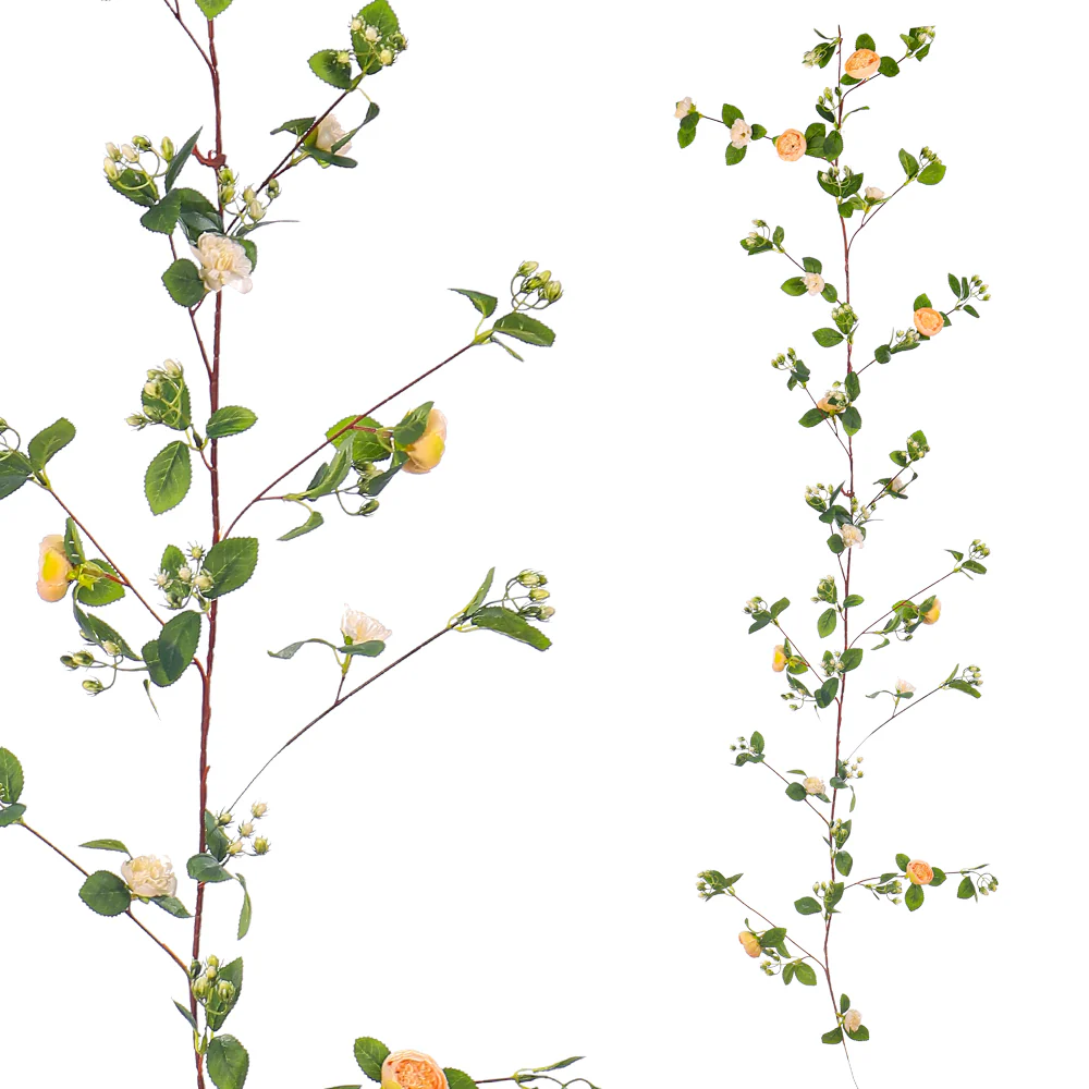 Artificial Hanging Rose Flower Single Vine - Image 27