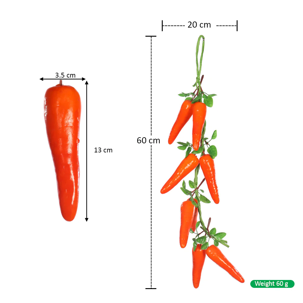 Artificial Hanging Vegetable in a Single String - Image 14