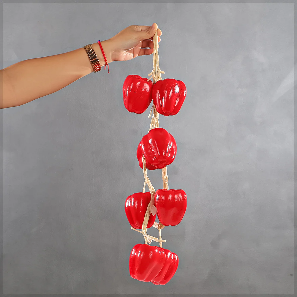 Artificial Hanging Vegetable in a Single String - Image 7