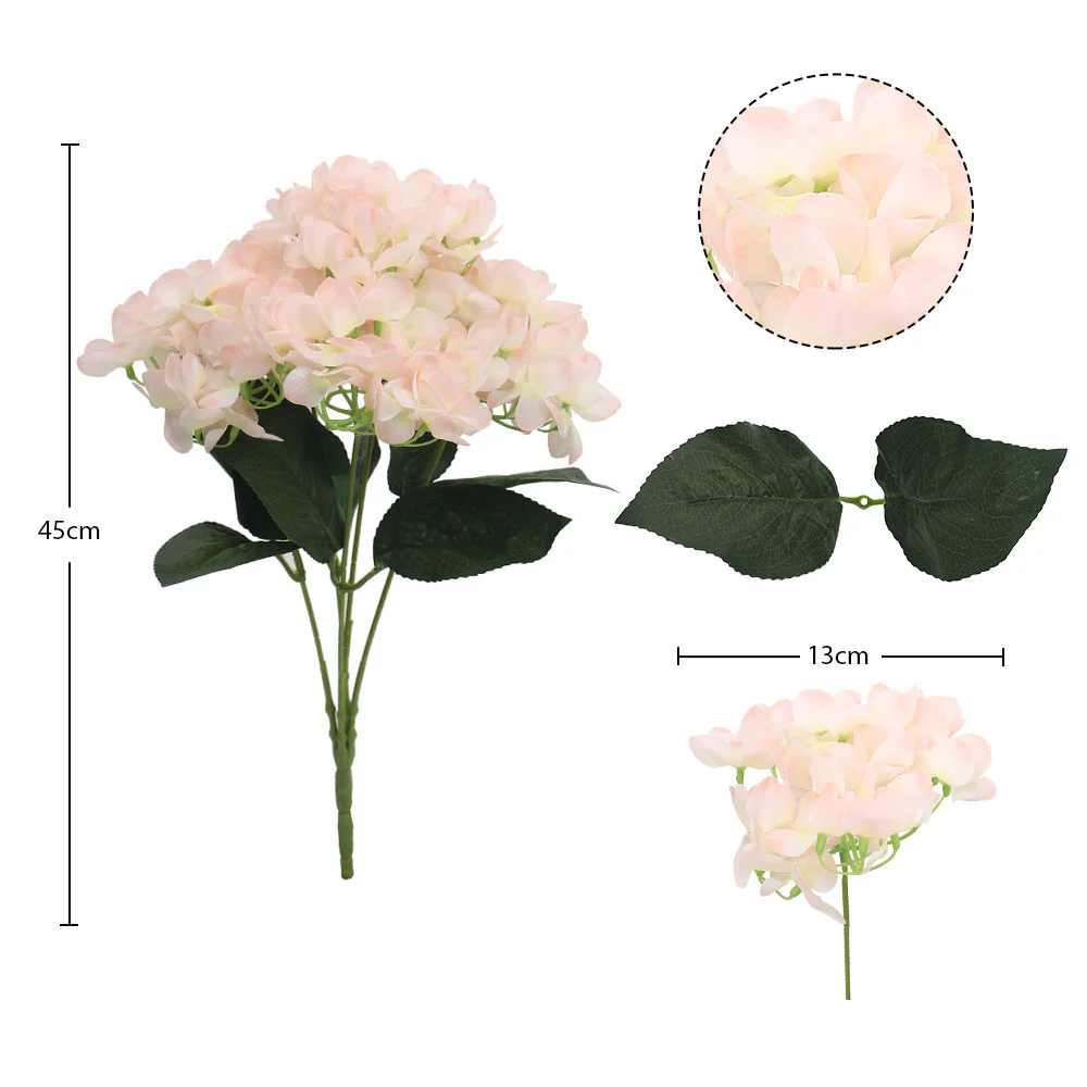 Artificial Hydrangea Flowers - Image 6