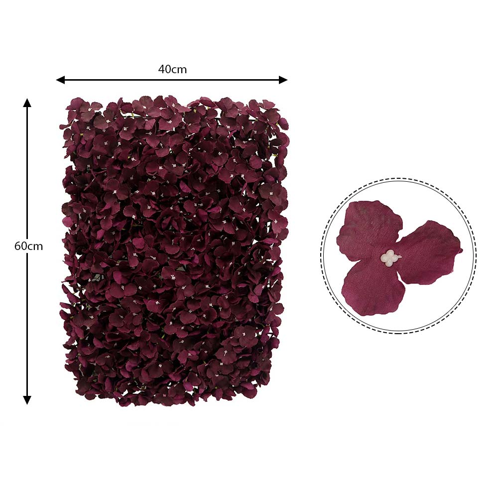 Artificial Hydrangea Wall Panel - Image 2