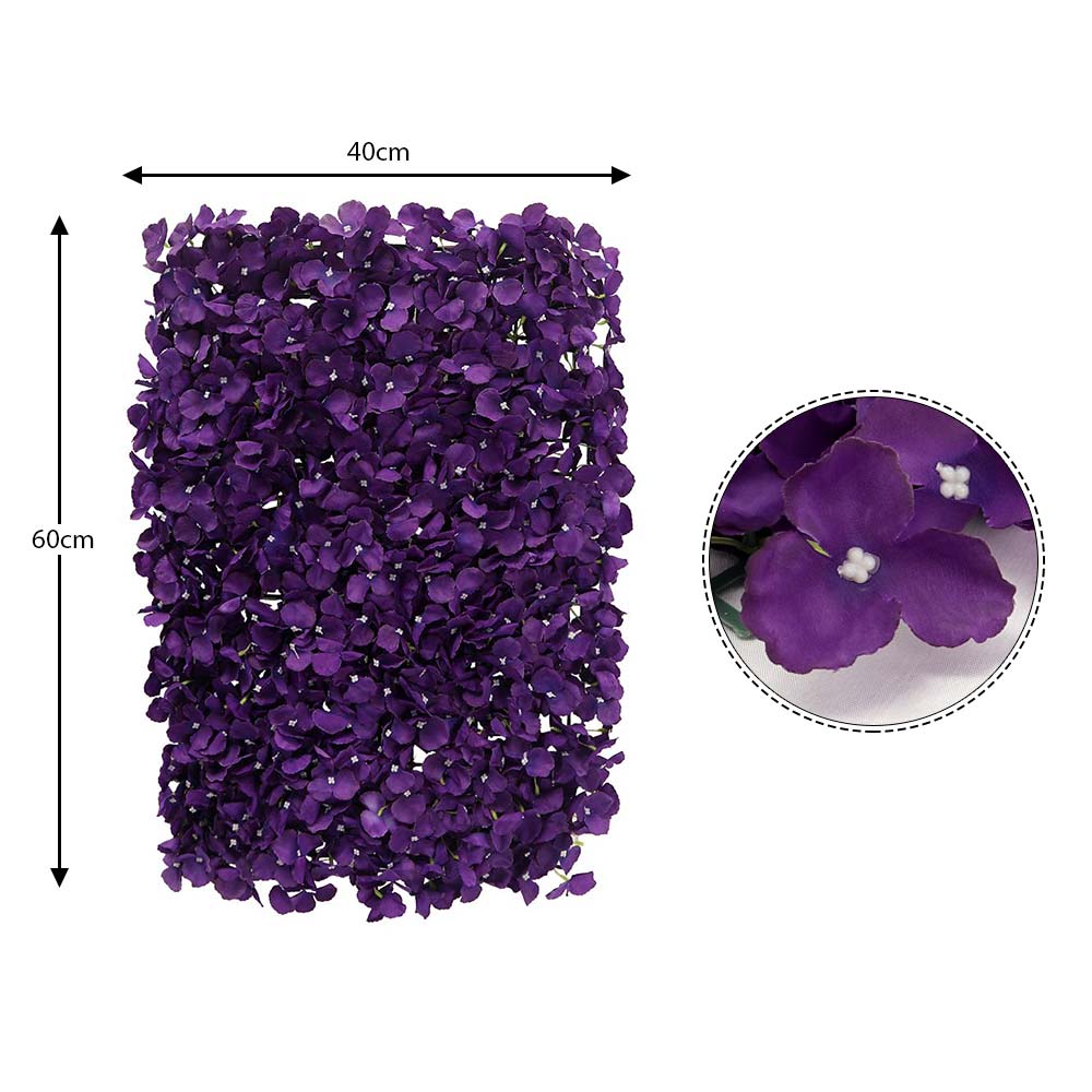 Artificial Hydrangea Wall Panel - Image 8
