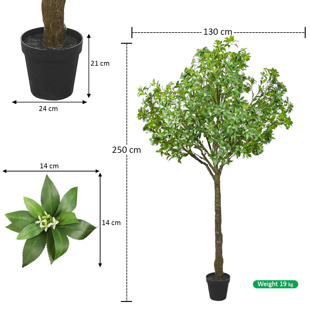 Artificial Japanese Pieris Plant 260cm Tall - Image 3