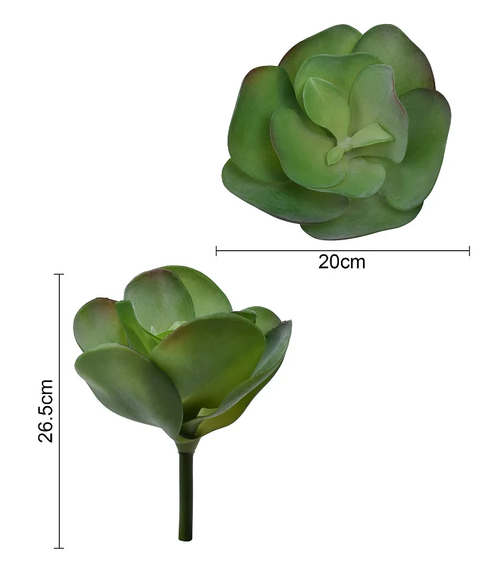 Artificial Kalanchoe Thyrsiflora Succulent Plants - Image 3