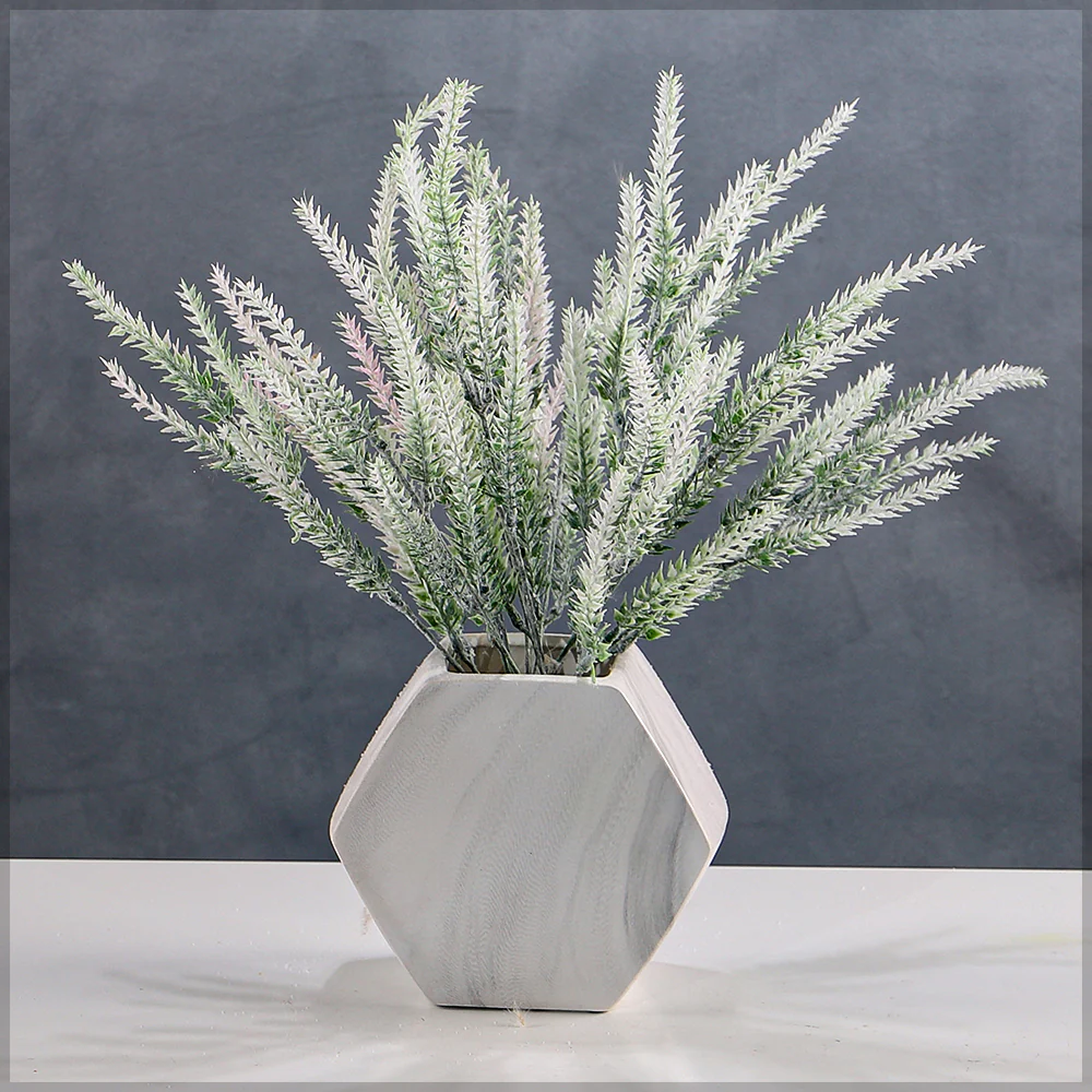Artificial Lavender Flower Bunch(without vase) - Image 4