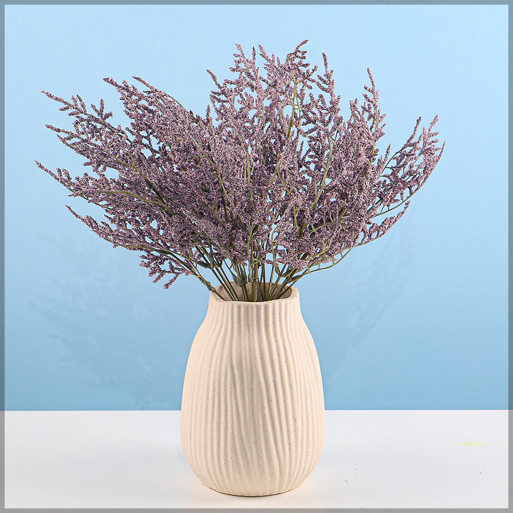 Artificial Lavender Flower Single Bunch(without vase) - Image 13