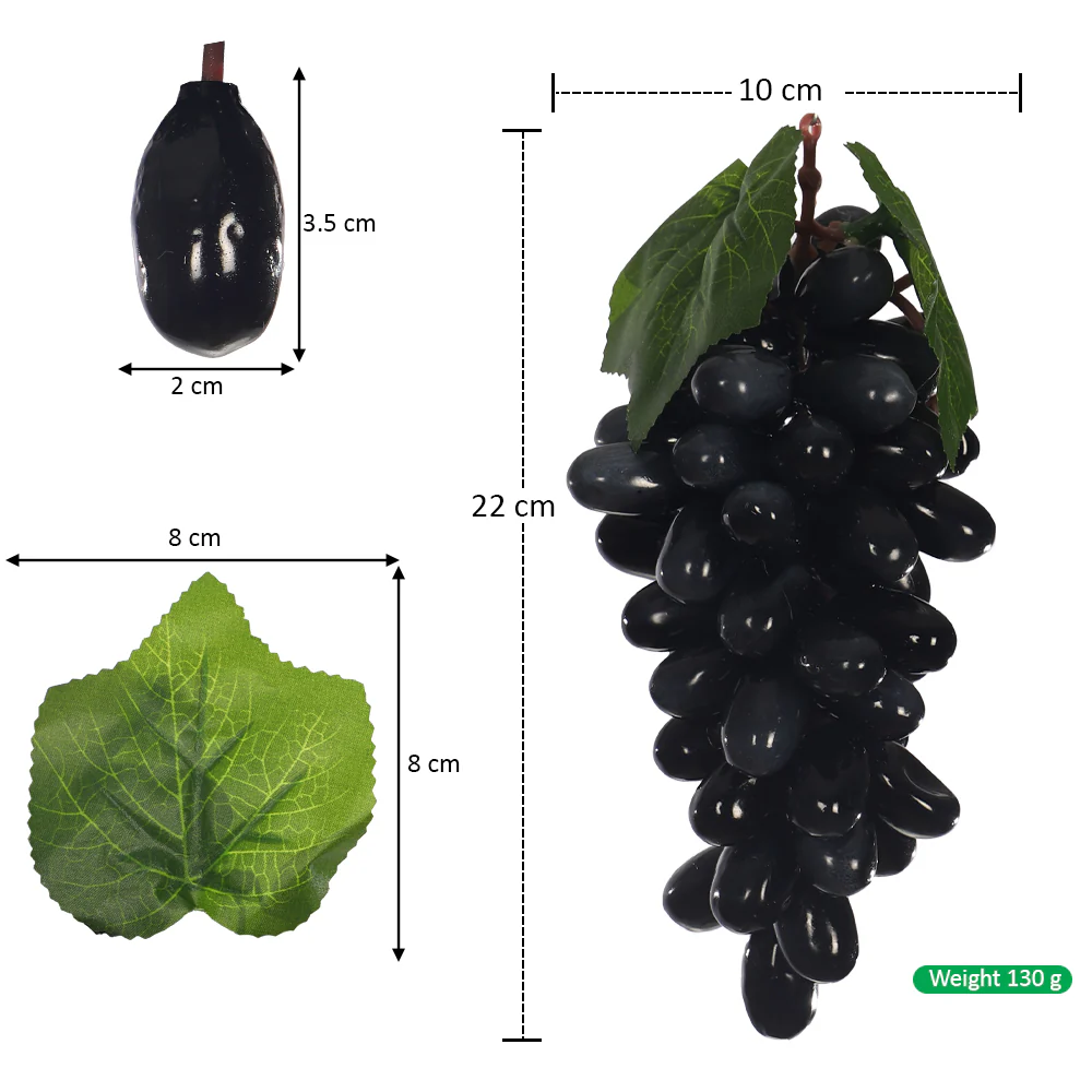 Artificial Lifelike Grapes Decoration(1 piece) - Image 9