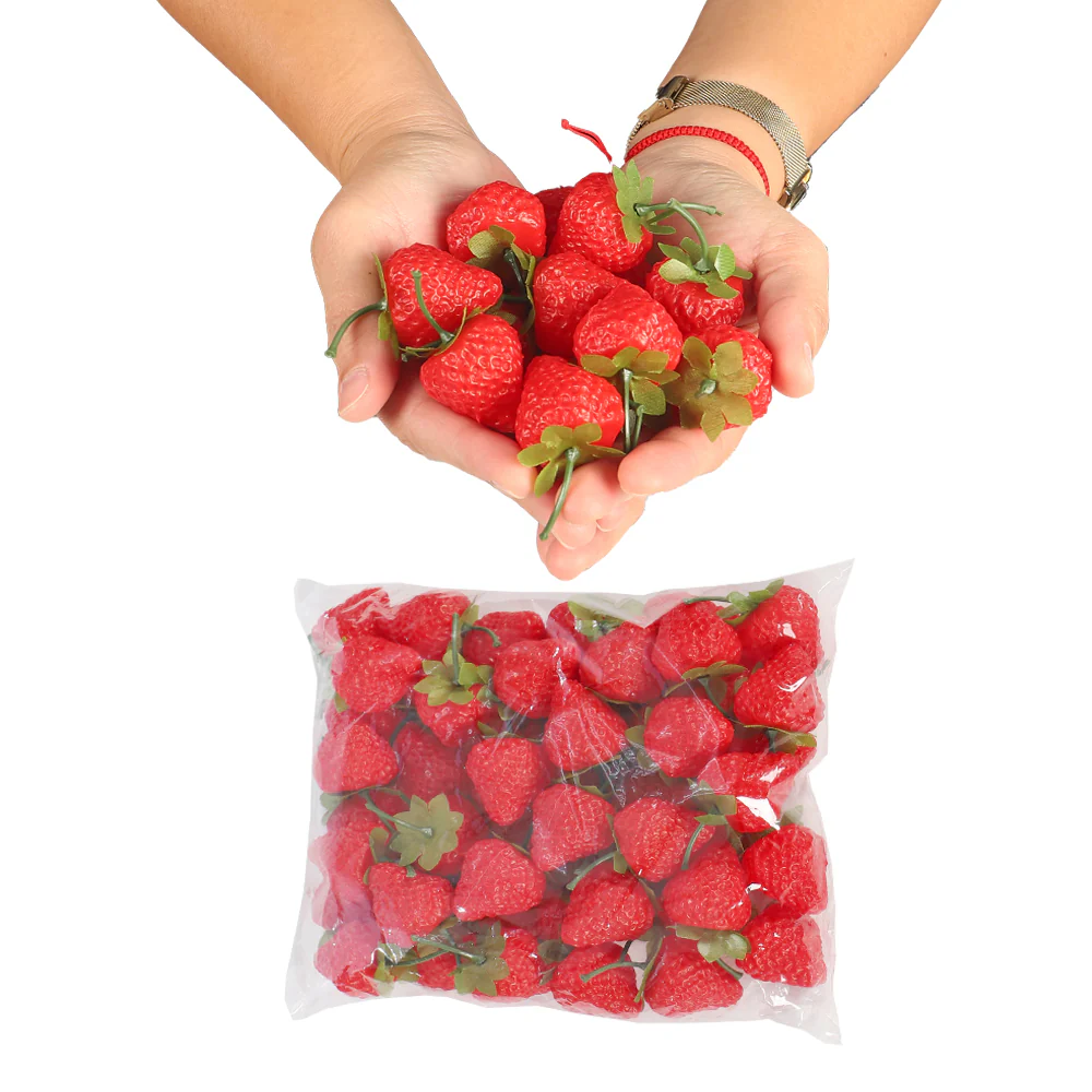 Artificial Lifelike Strawberry Fake Fruit - Image 3