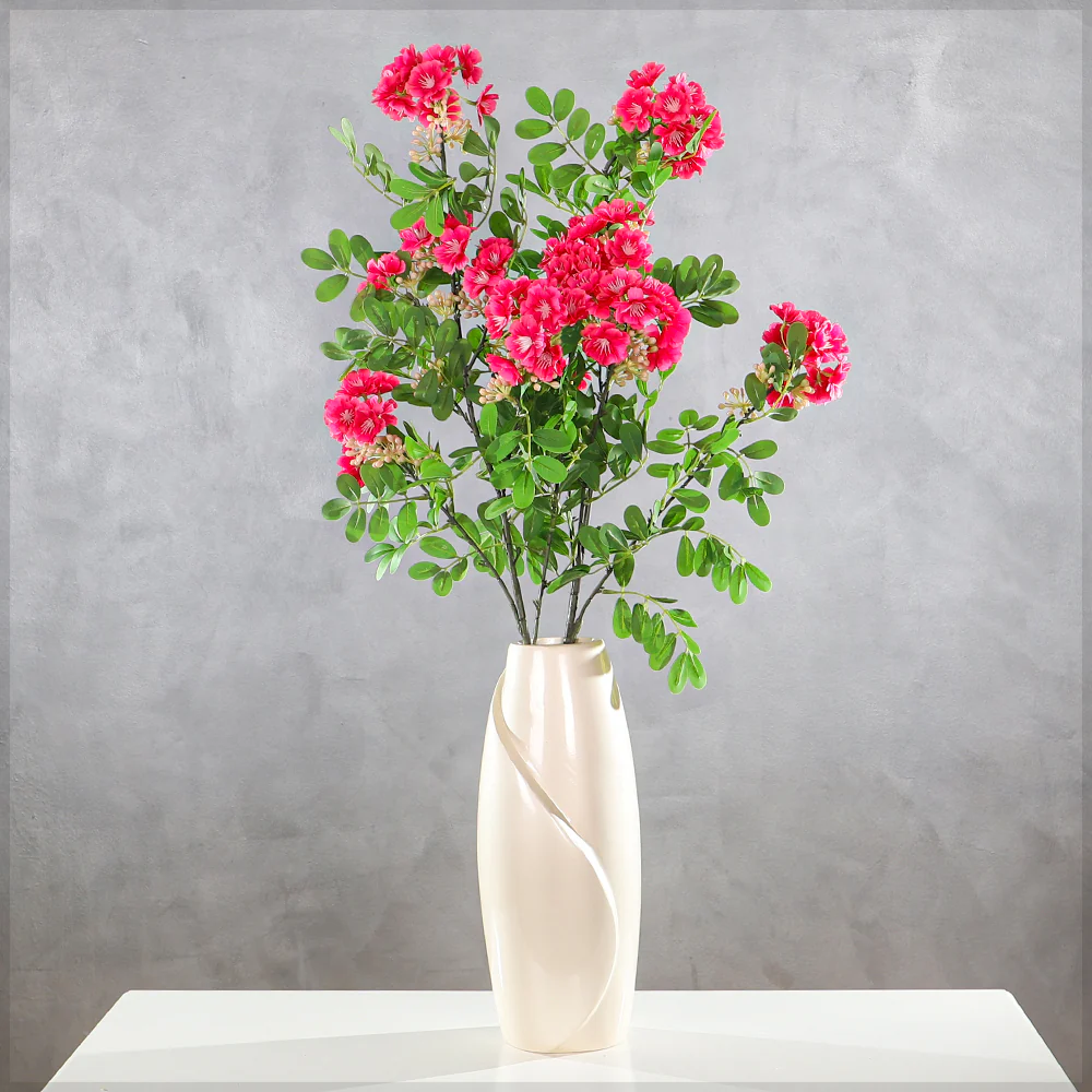 Artificial Long Single Stem Hydrangea Flower(without vase) - Image 4