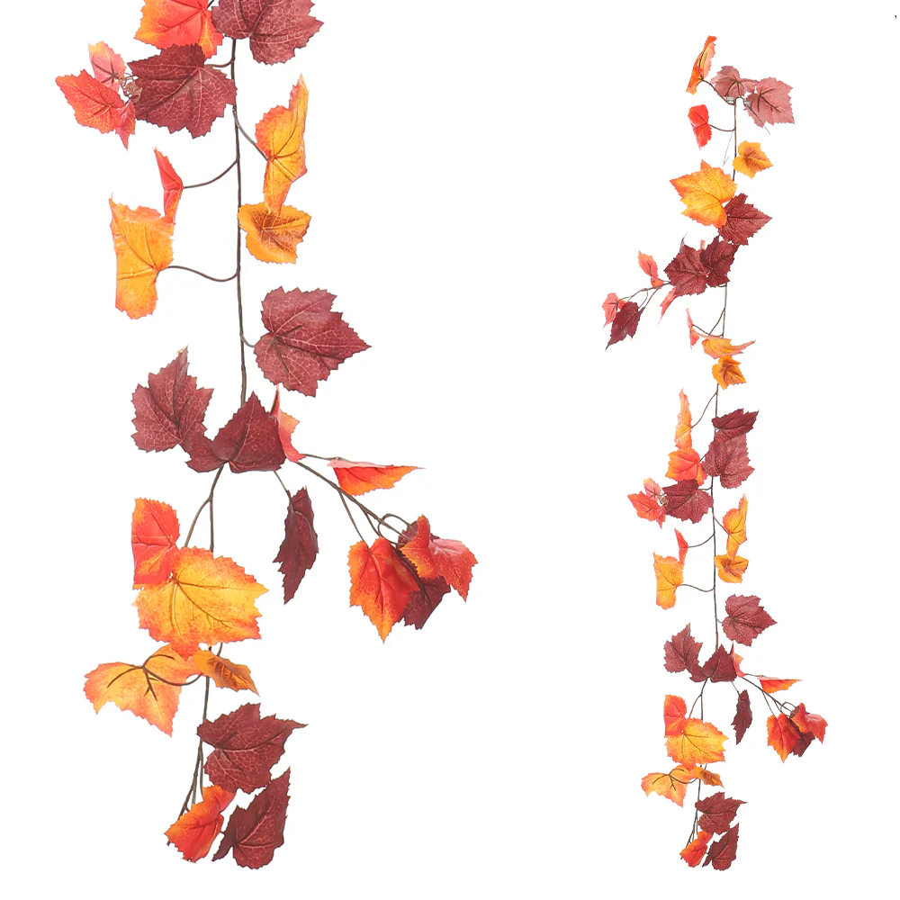 Artificial Maple Leaf Garland - Image 3