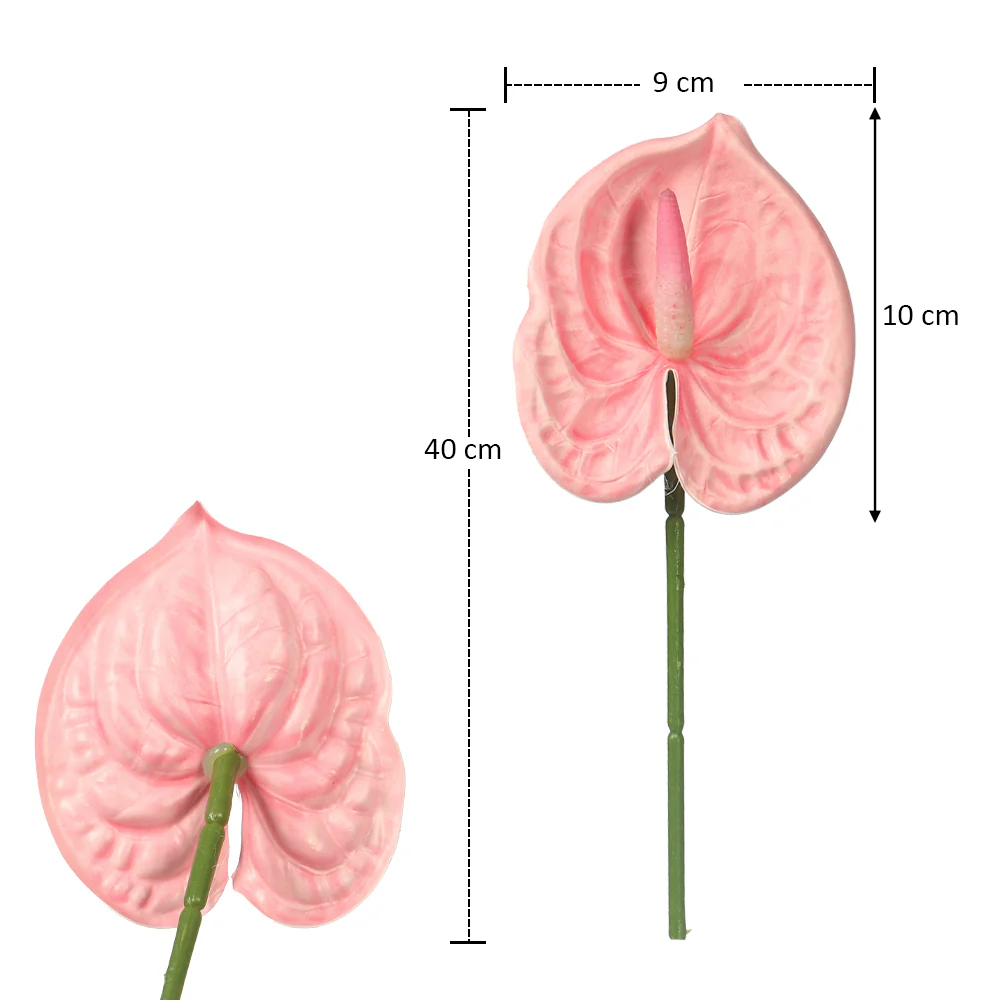 Artificial Mini Anthurium Flower - Image 27