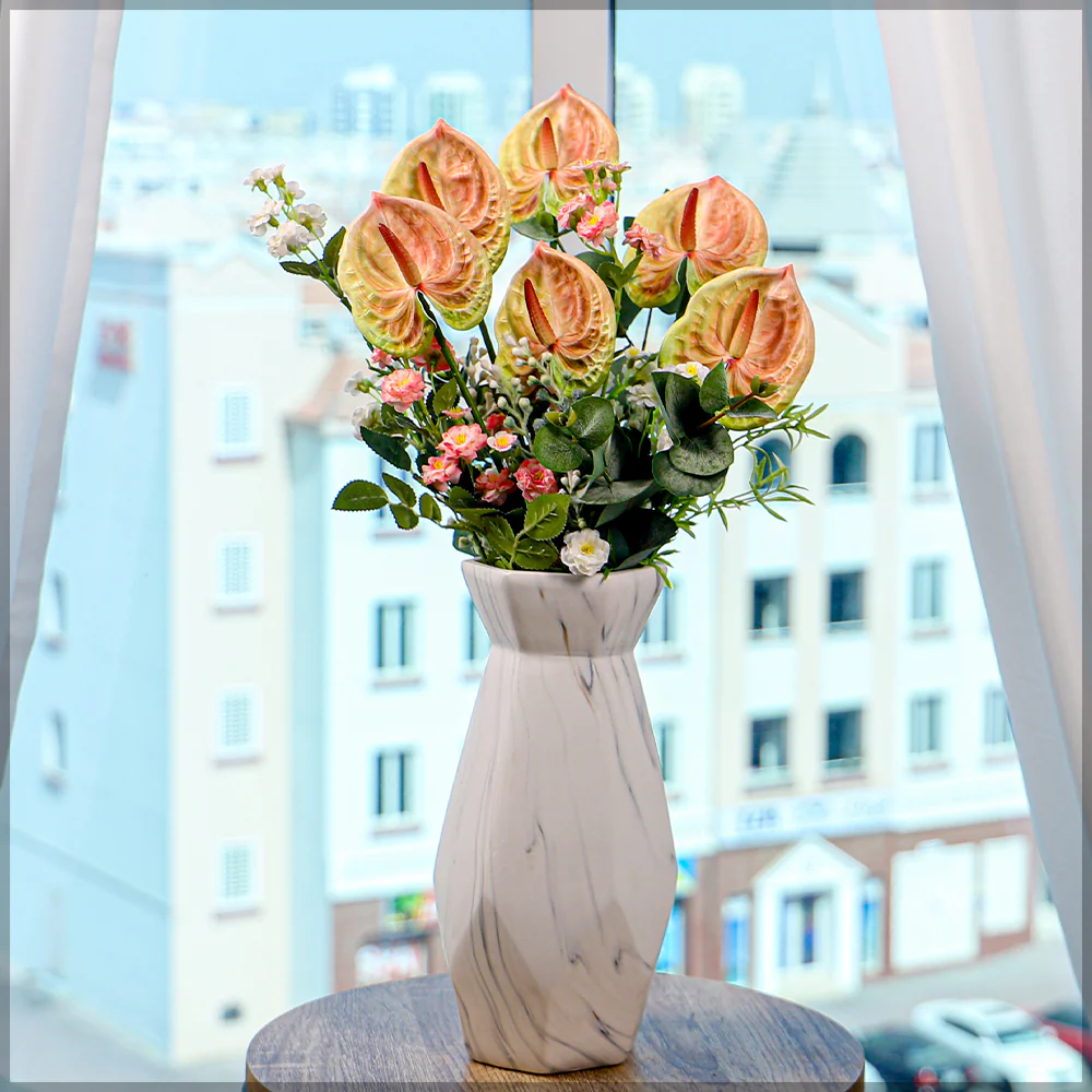 Artificial Mini Anthurium Flower - Image 6