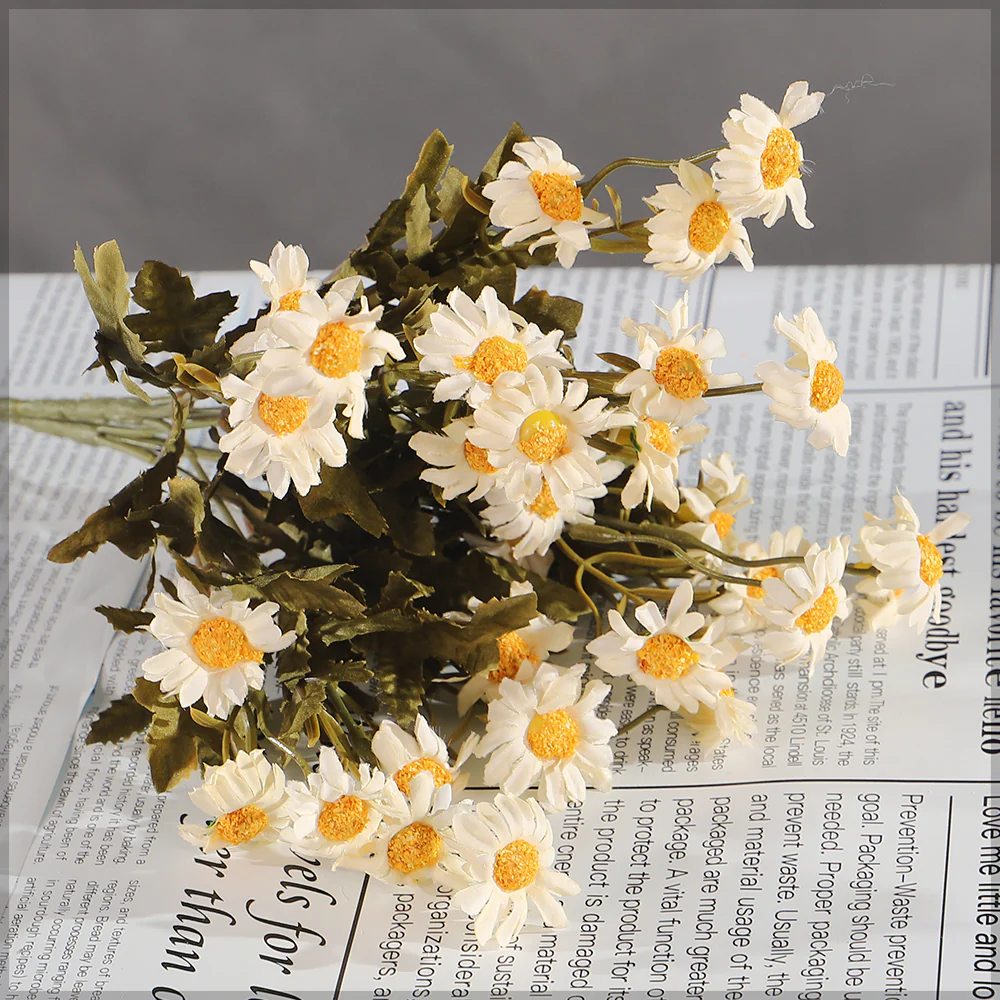 Artificial Mini Daisy Single Bunch Flowers(without vase) - Image 7