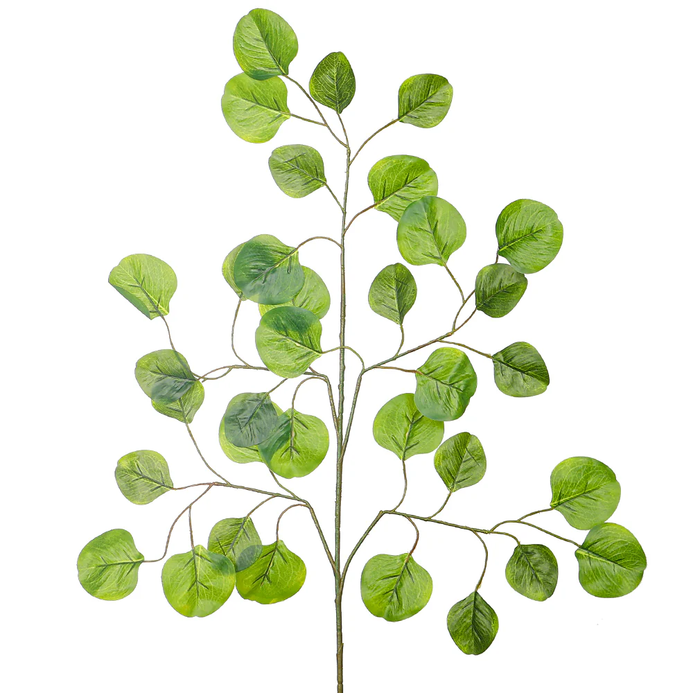 Artificial Money Leaf Single Branch(without vase) - Image 12