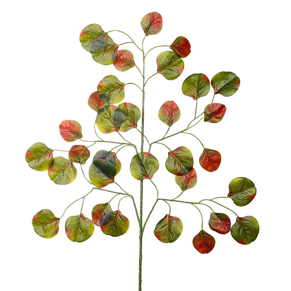 Artificial Money Leaf Single Branch(without vase) - Image 3